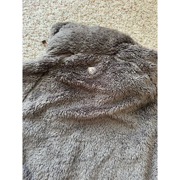 Womens KUHL Flight Fleece zip up jacket, hidden hood; size small - Picture 13 of 16